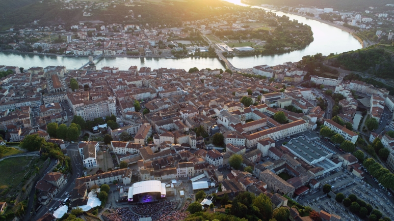 Vue aérienne
