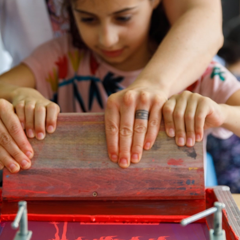 Jazz for Kids - Atelier sérigraphie