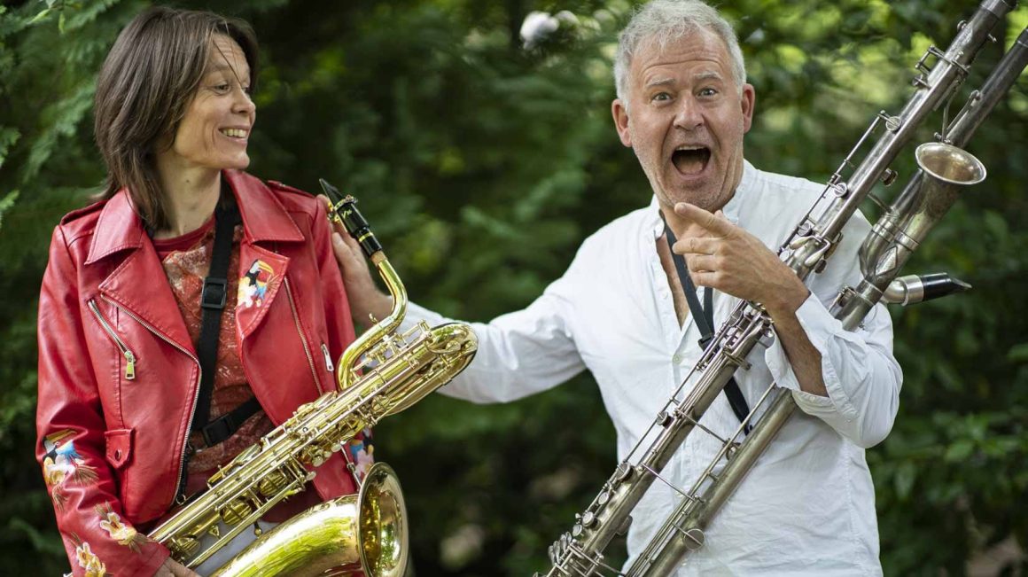 Duo Céline Bonacina et Laurent Dehors ©DR