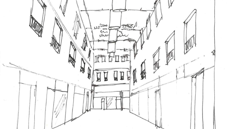 Propositions_installations_Lanterne_tissus_SérigraphiéPochoir©DR