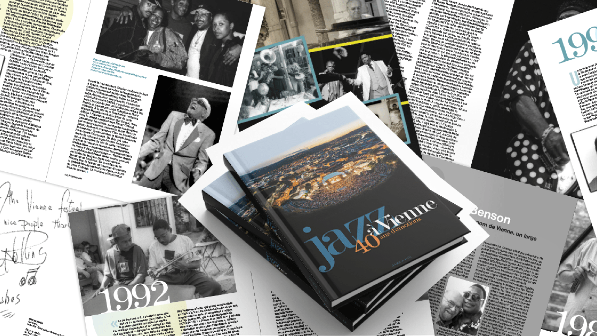 Jazz à Vienne 40 ans d'émotions : le livre Jazz à Vienne 40 ans d'émotions : le livre