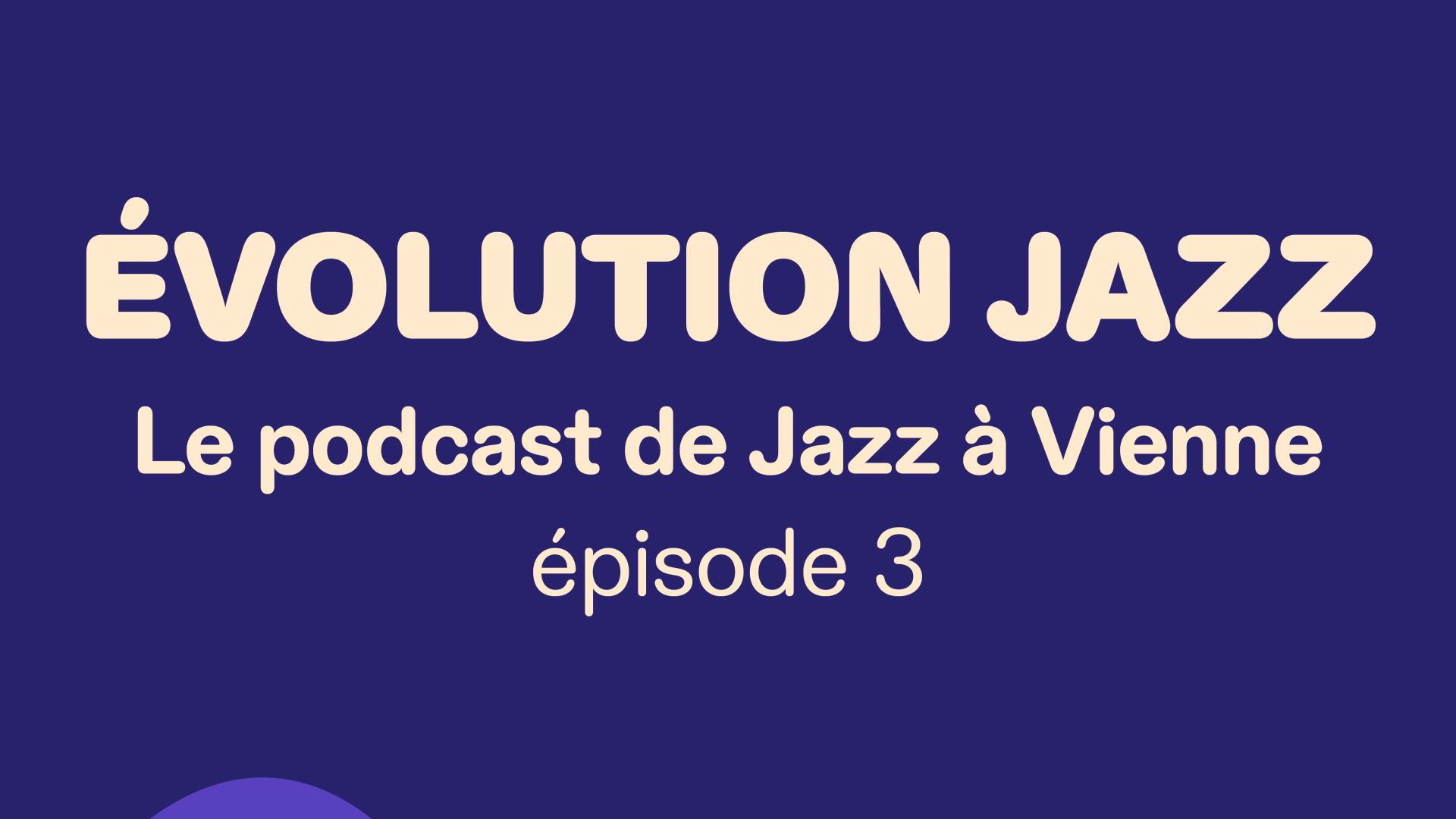 Le 3e épisode du podcast Jazz à Vienne est sorti ! Le 3e épisode du podcast Jazz à Vienne est sorti !