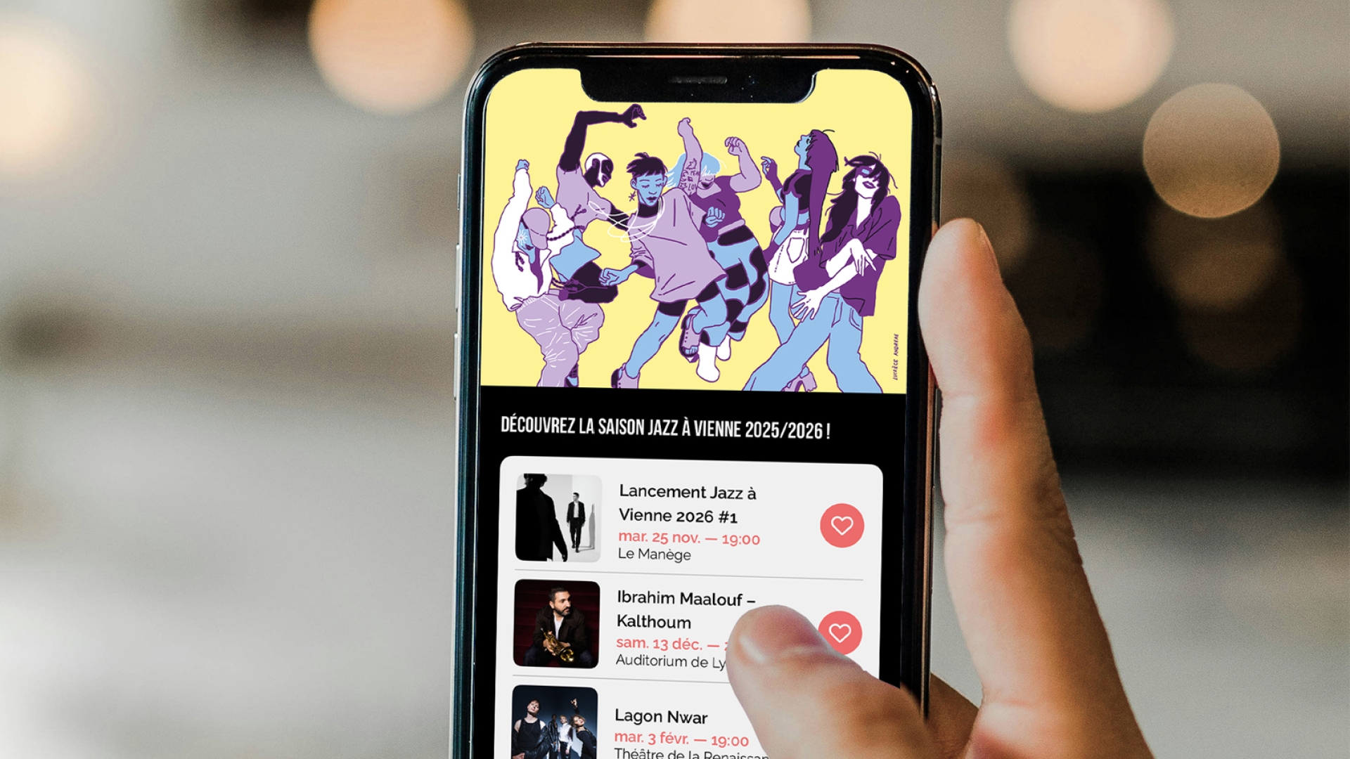 L’application Jazz à Vienne est de retour !