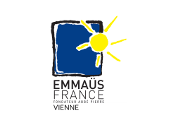 Logos Emmaüs Site mention Vienne